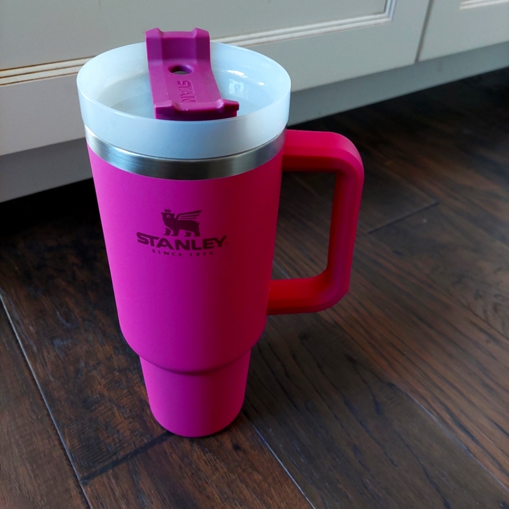 Brand New Fushia Pink Stanley Quencher Tumbler